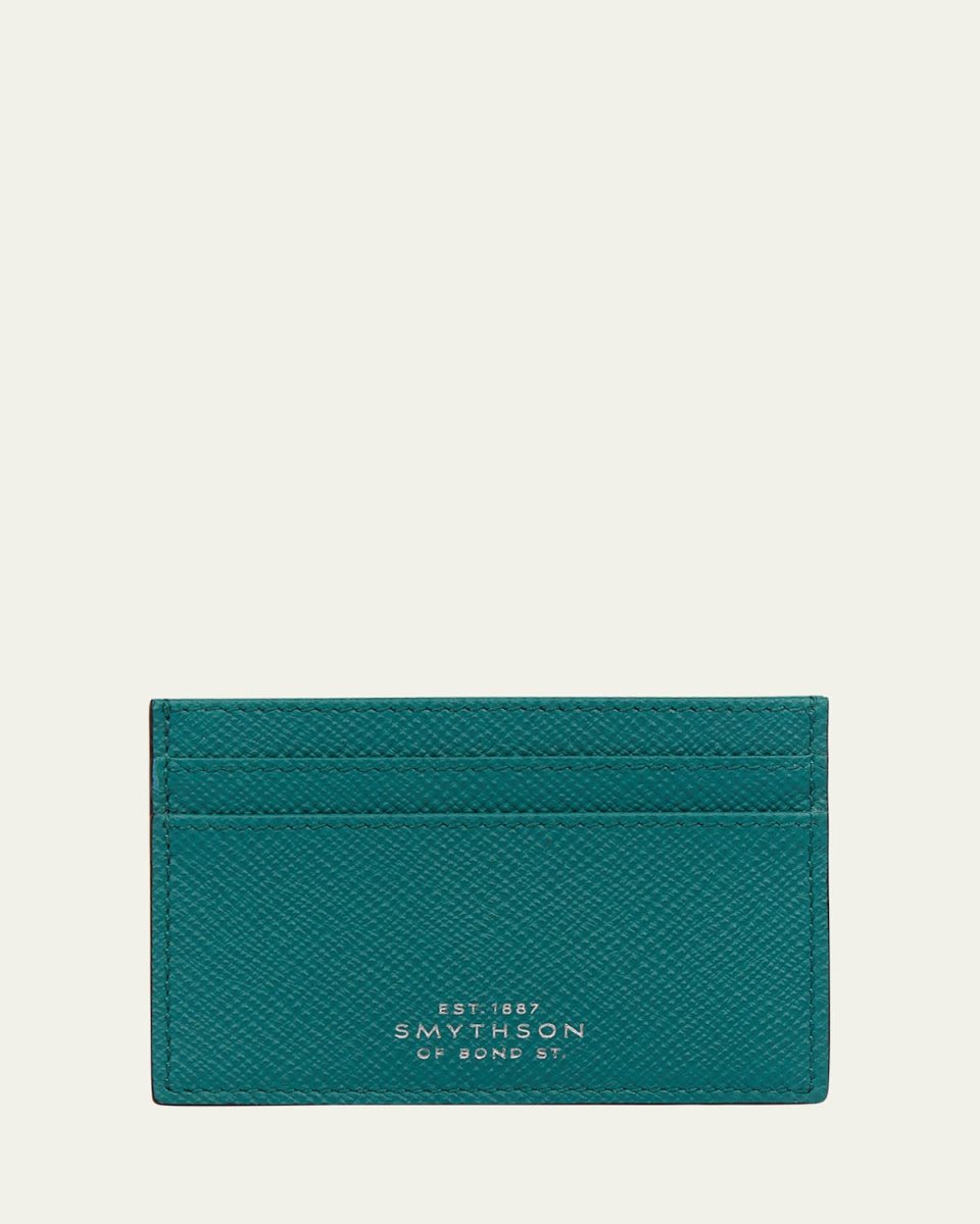 Panama Leather Flat Card Holder